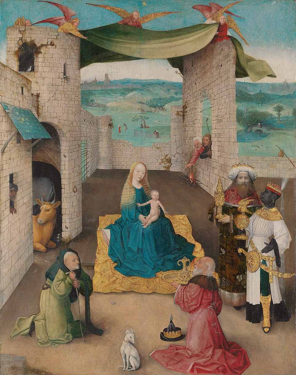 Hieronymus Bosch Adoration of the Magi - Canvas Print