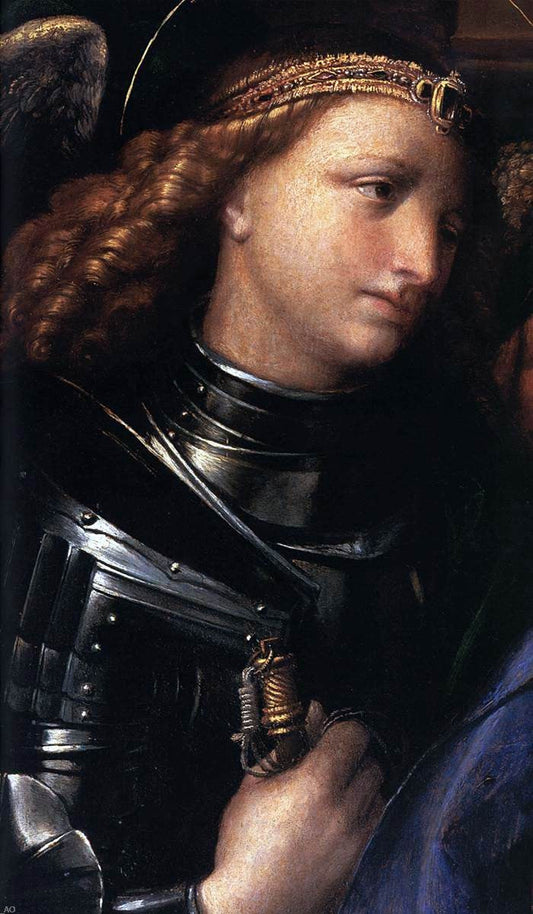 Garofalo Virgin and Child with Saints (detail) - Canvas Print