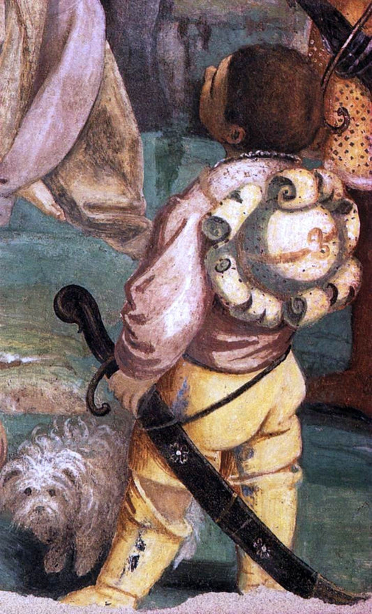 Gaudenzio Ferrari The Adoration of the Magi (detail) - Canvas Print