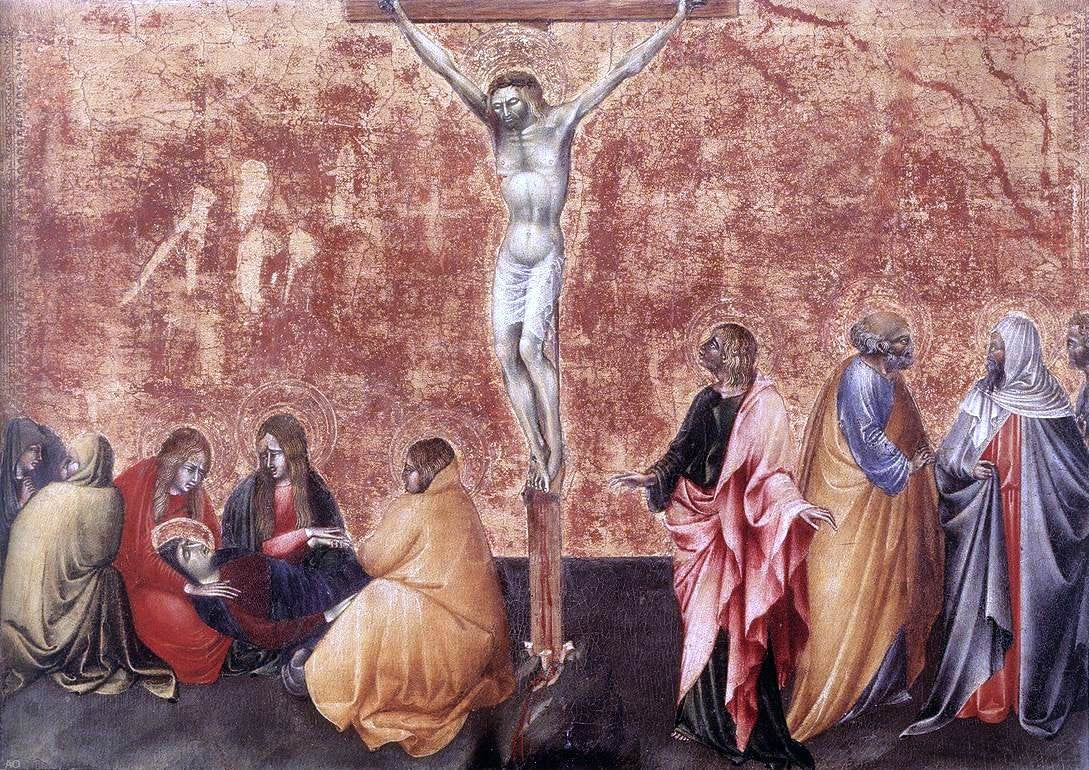 Giovanni Di Paolo Crucifixion - Canvas Print