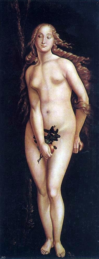 Hans Baldung Eve - Canvas Print