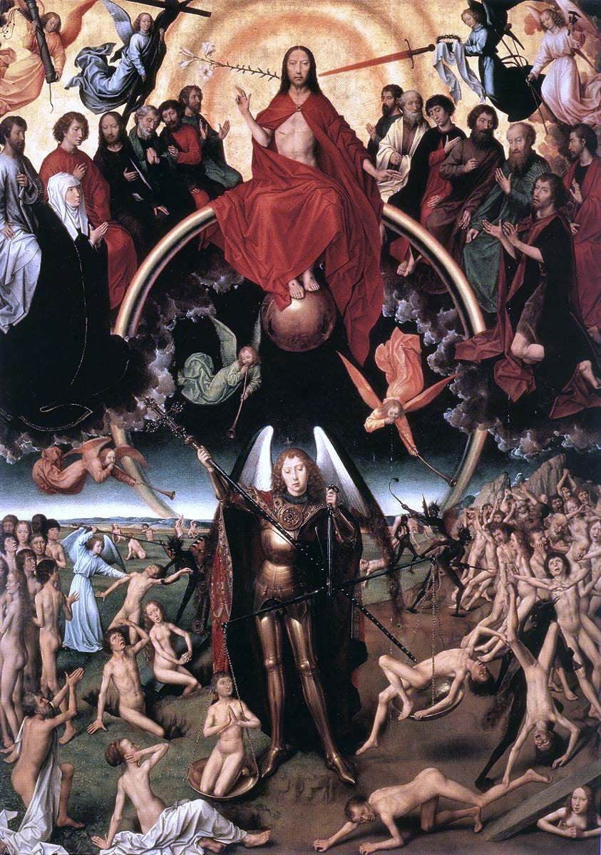 Hans Memling Last Judgment Triptych - Canvas Print