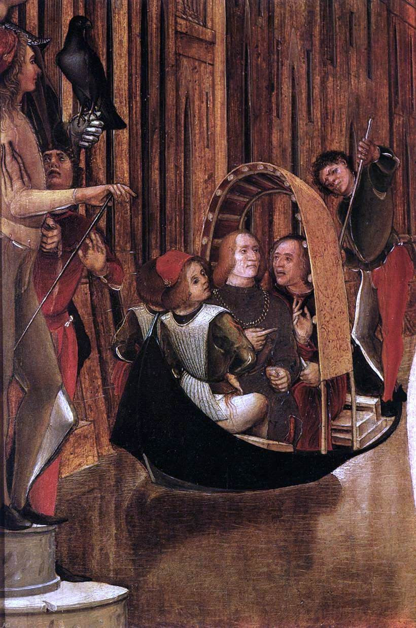 Liberale Da Verona St Sebastian (detail) - Canvas Print
