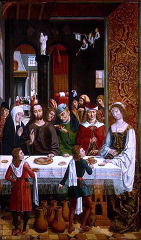 Master catholic Kings The Marriage at Cana - Canvas Print