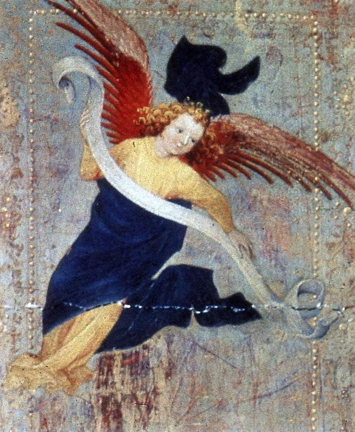 Melchior Broederlam The Visitation (detail) - Canvas Print
