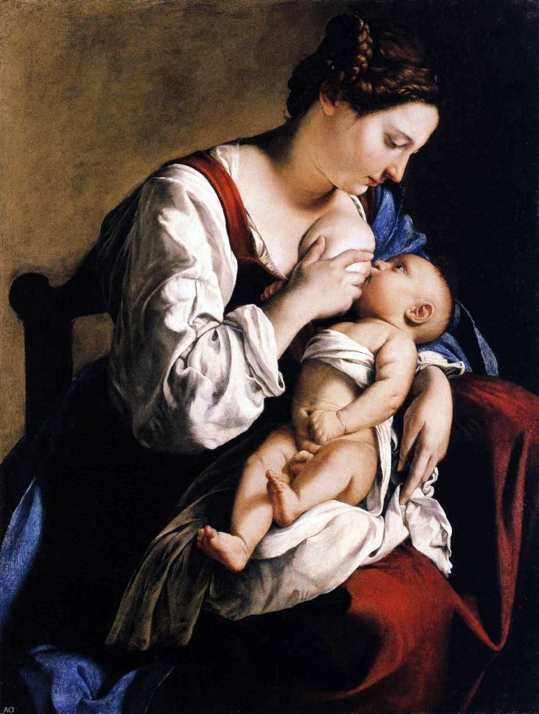 Orazio Gentileschi Madonna and Child - Canvas Print