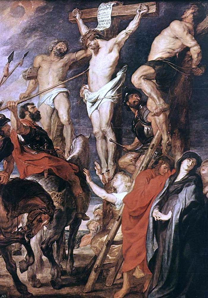 Peter Paul Rubens Christ on the Cross between the Two Thieves - Canvas Print