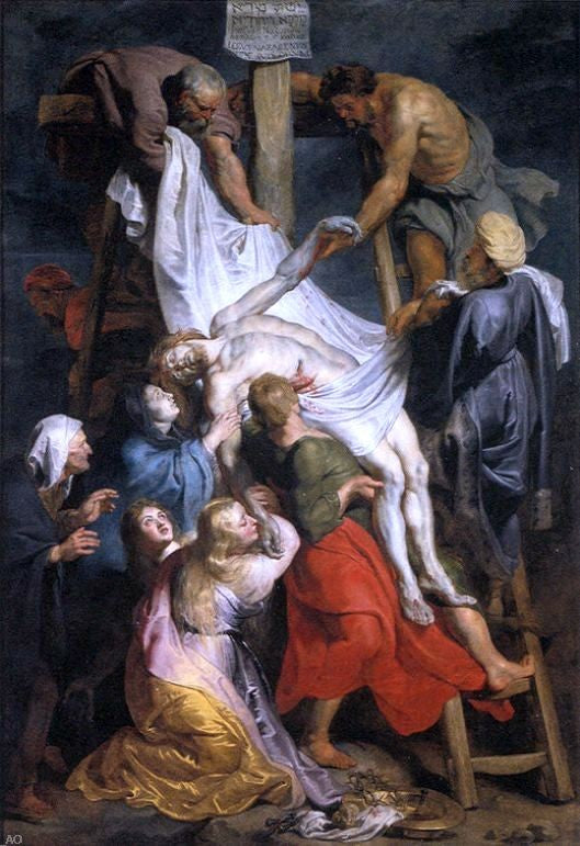 Peter Paul Rubens Descent from the Cross - Canvas Print