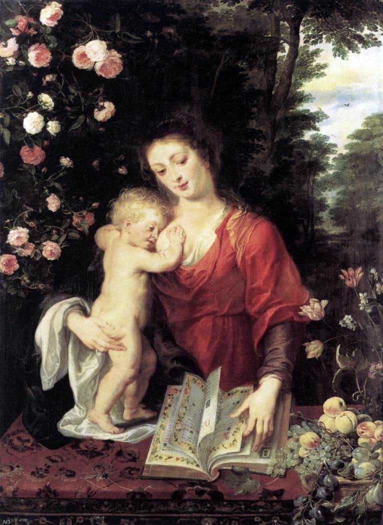 Peter Paul Rubens Virgin and Child - Canvas Print
