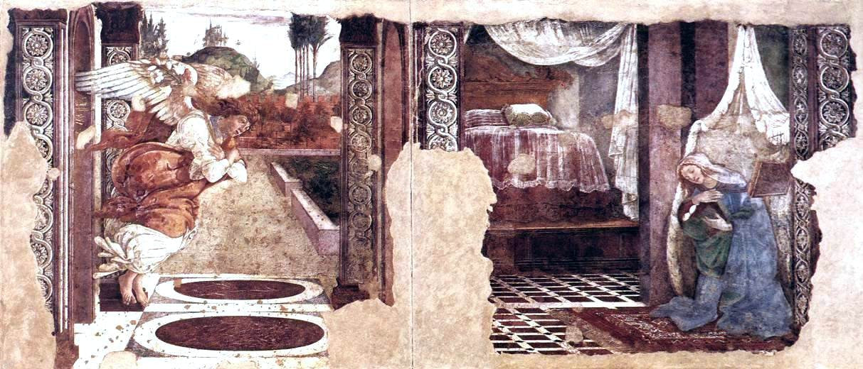 Sandro Botticelli Annunciation - Canvas Print