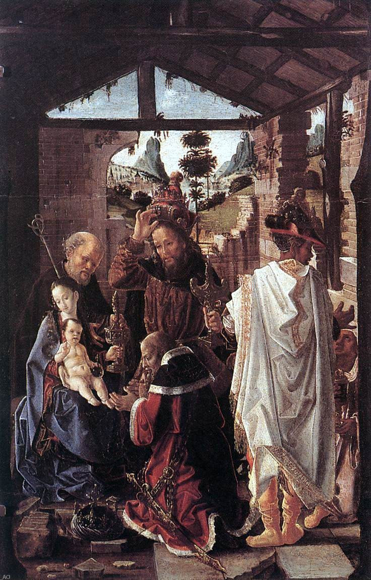 Unknown Painters Masters The Adoration of the Magi - Canvas Print