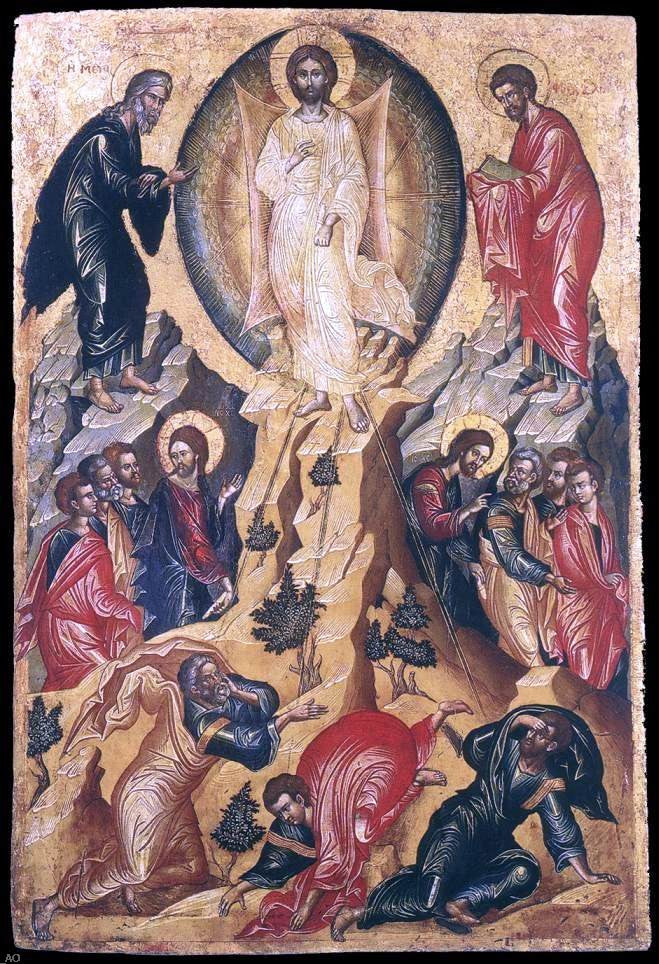 Unknown Painters Masters Transfiguration of Christ - Canvas Print