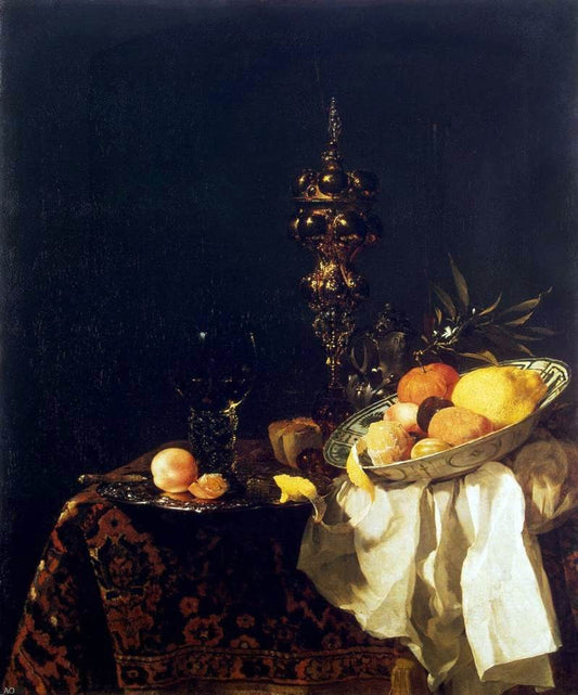 Willem Kalf Still-Life - Canvas Print