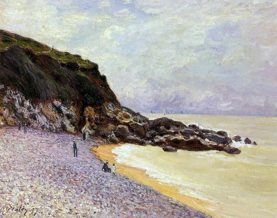 Alfred Sisley Lady's Cove before the Storm (Hastings) - Canvas Print