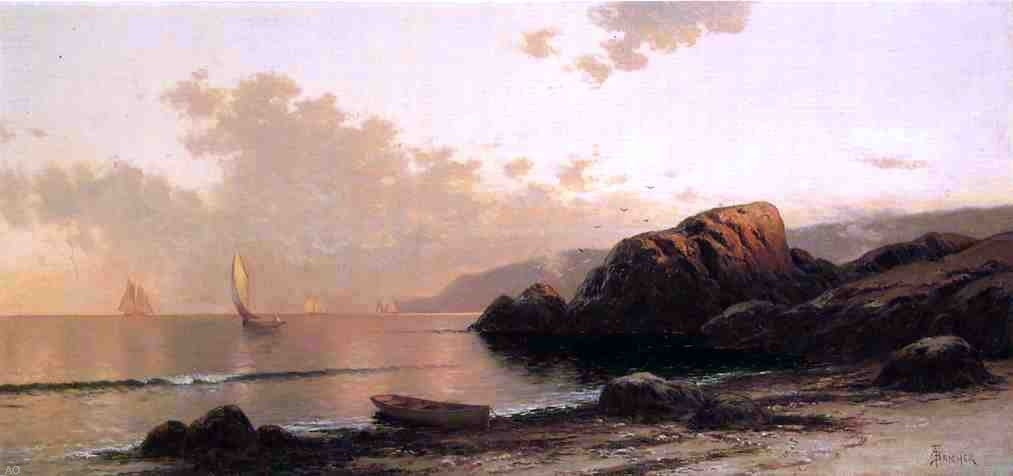 Alfred Thompson Bricher Headlands - Canvas Print