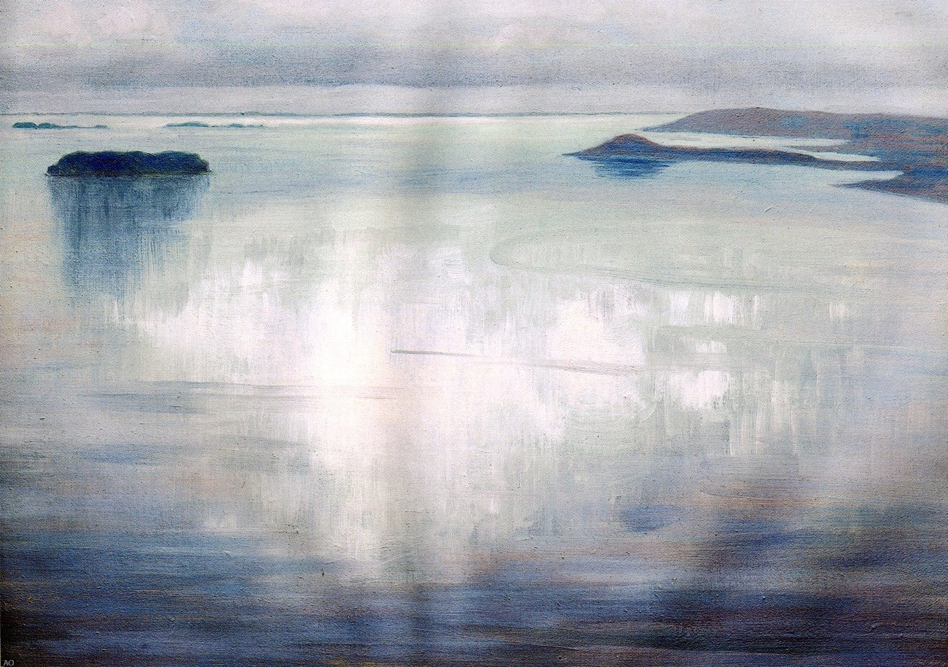Arthur Wesley Dow The Dory - Canvas Print