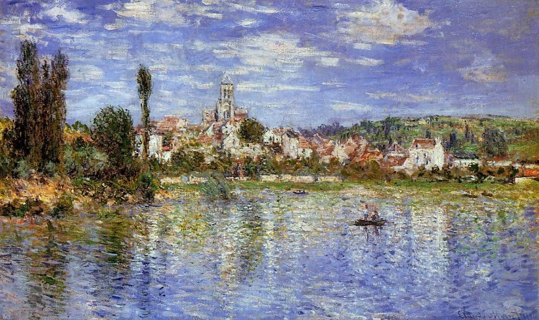 Claude Oscar Monet Valley of the Creuse, Sunset - Canvas Print