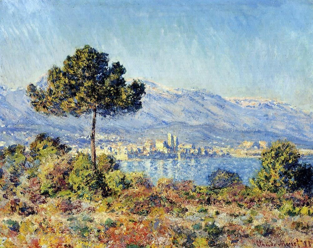 Claude Oscar Monet Vetheuil, Afternoon - Canvas Print