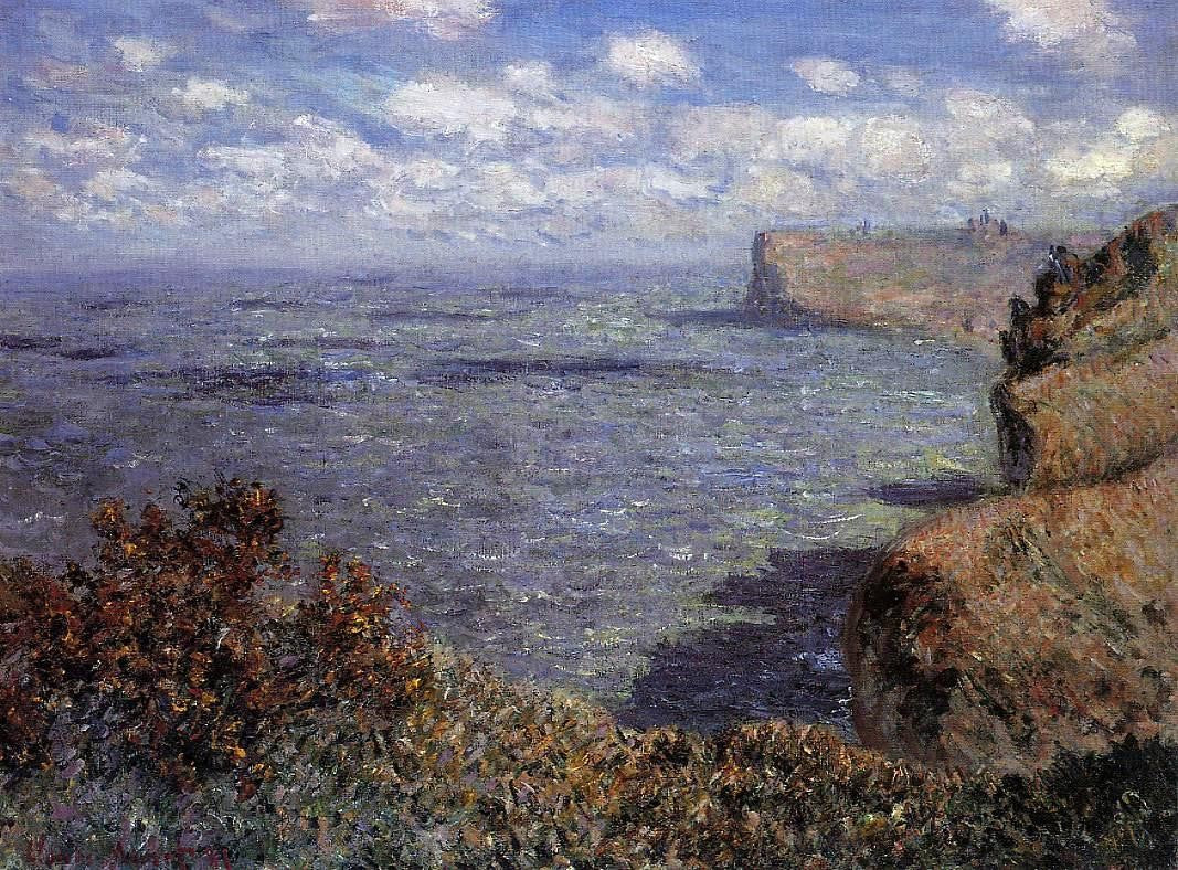 Claude Oscar Monet View of Ventimiglia - Canvas Print