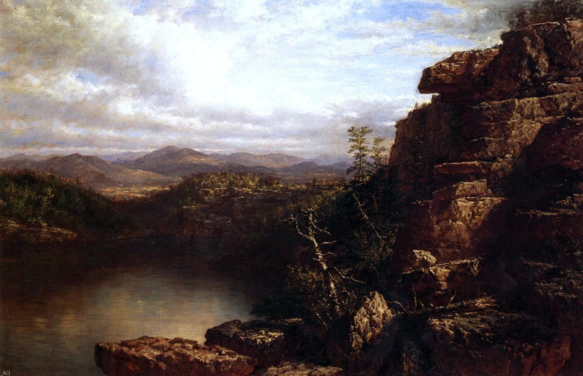 Daniel Huntington Lake Minnewaska - Canvas Print