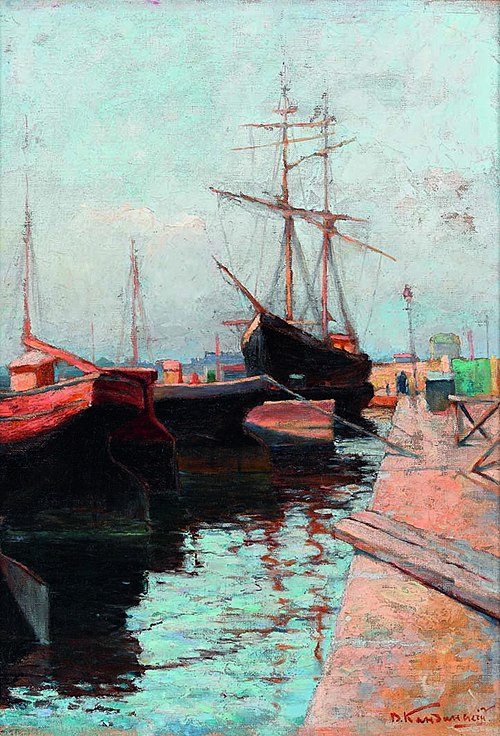 Wassily Kandinsky Odessa, Port - Canvas Print