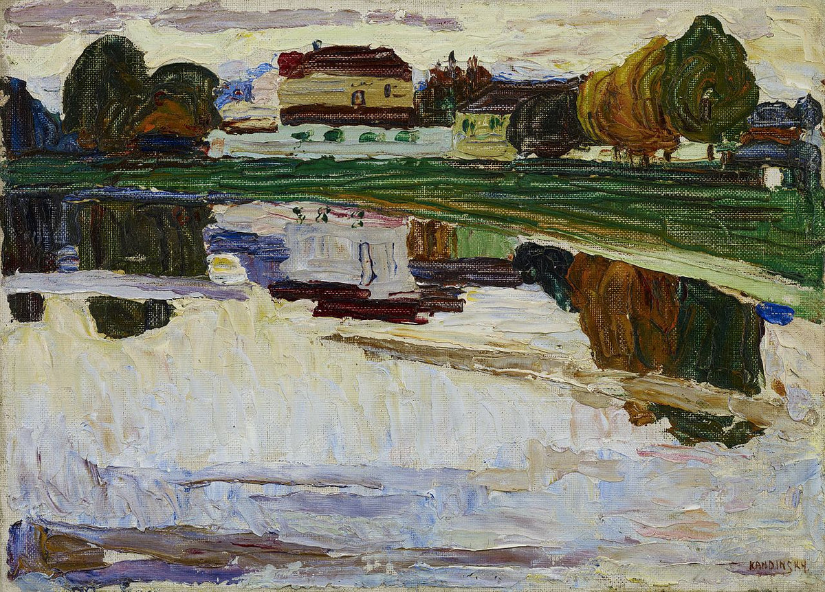 Wassily Kandinsky Nymphenburg - Canvas Print
