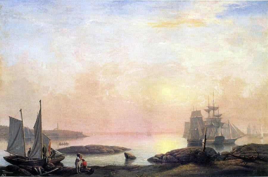 Fitz Hugh Lane Castine Harbor - Canvas Print