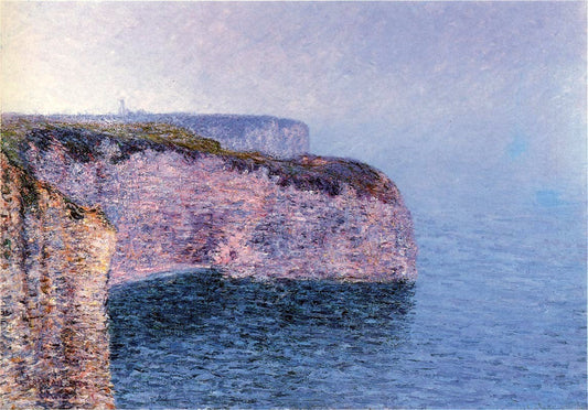 Gustave Loiseau Etretat - La Point de Batterie - Canvas Print