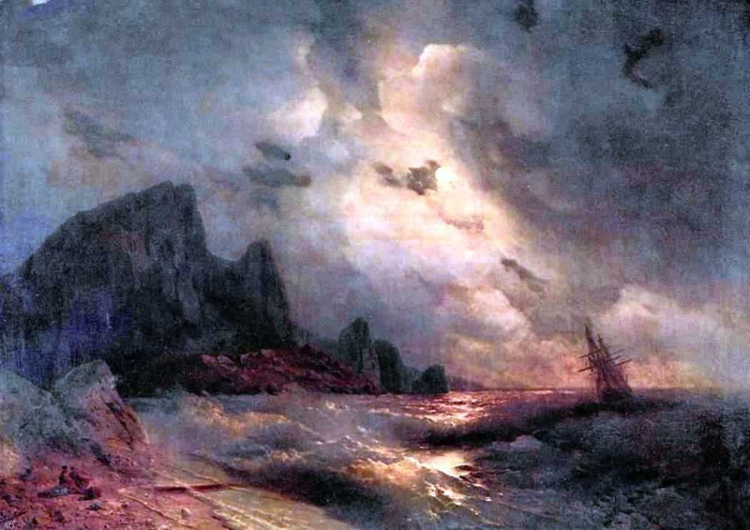 Ivan Constantinovich Aivazovsky Sea - Canvas Print