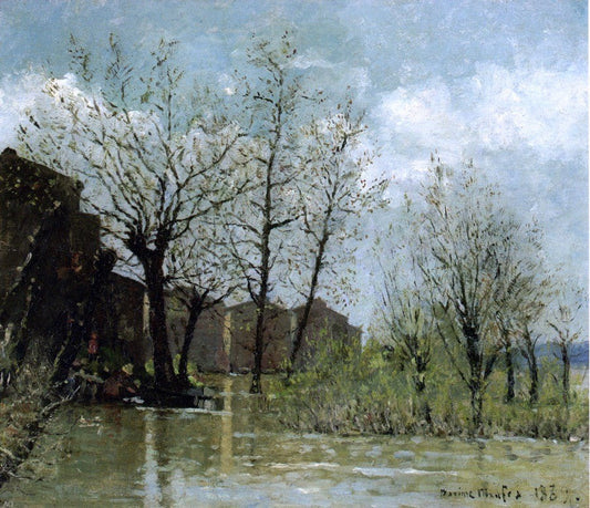 Maxime Maufra Flood - Canvas Print