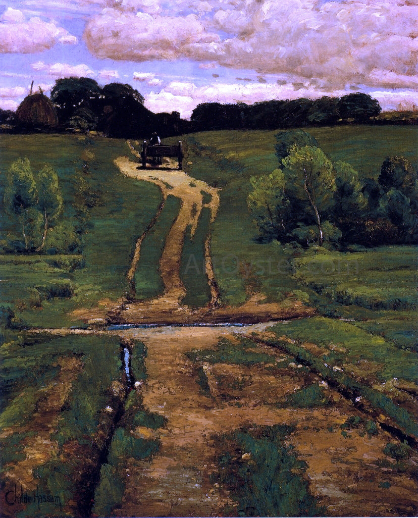Frederick Childe Hassam Back Road - Canvas Print