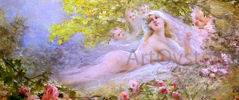 Georges Victor Clairin A Bride's Fantasy - Canvas Print