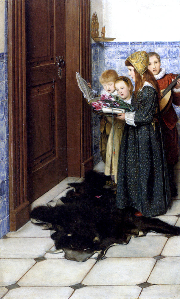 Lady Teresa Alma-Tadema A Carol - Canvas Print