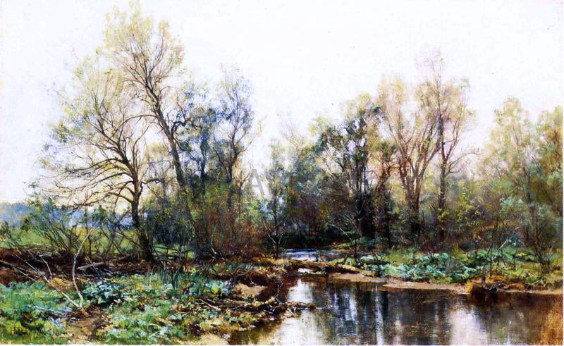 Hugh Bolton Jones A Clear Stream - Canvas Print