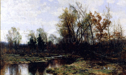 Hugh Bolton Jones A Cloudy Day - Canvas Print