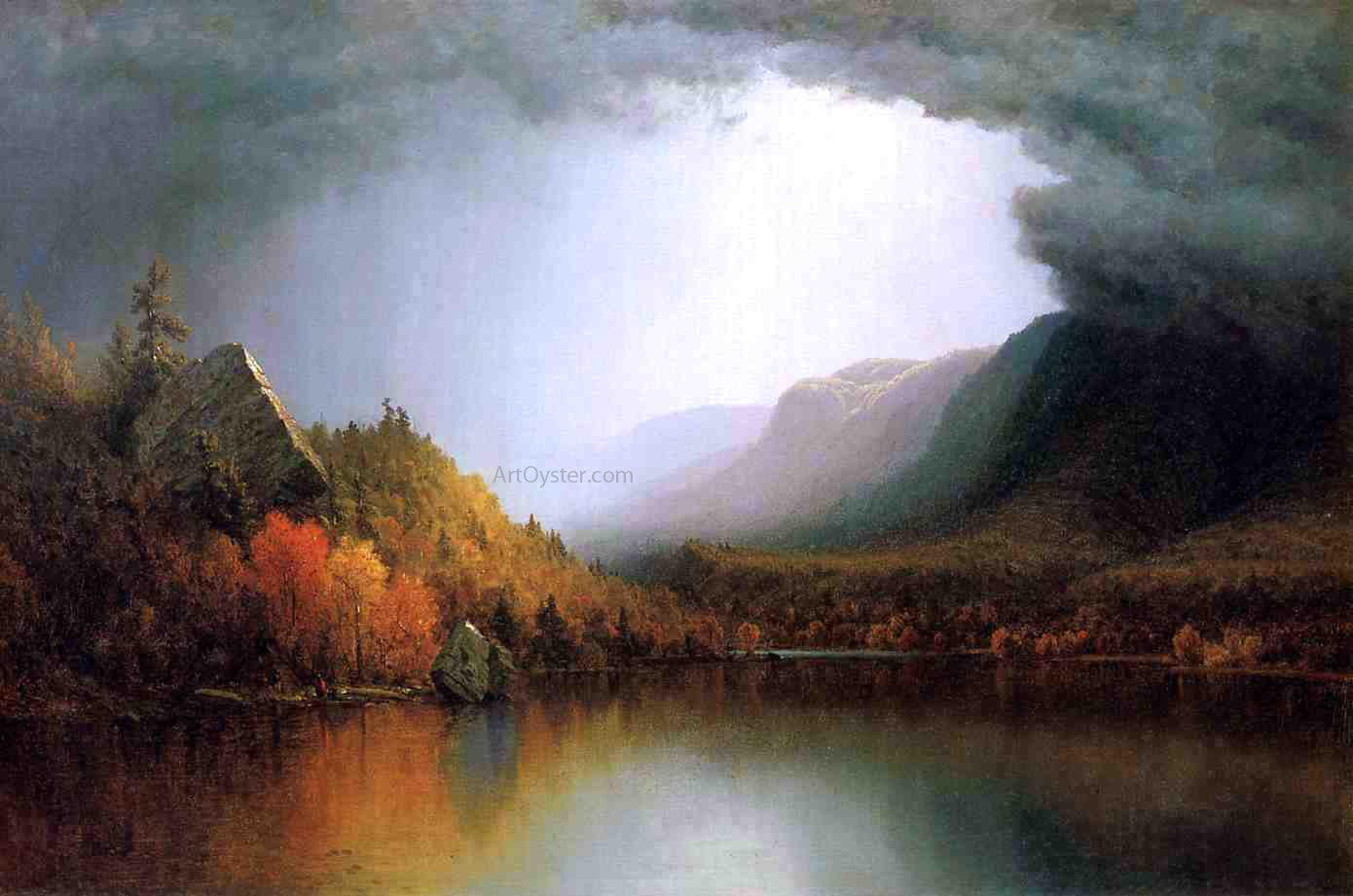 Sanford Robinson Gifford Coming Storm - Canvas Print