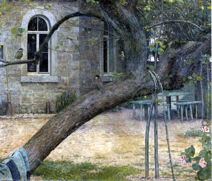 Louis Welden Hawkins Corner of the Garden - Canvas Print