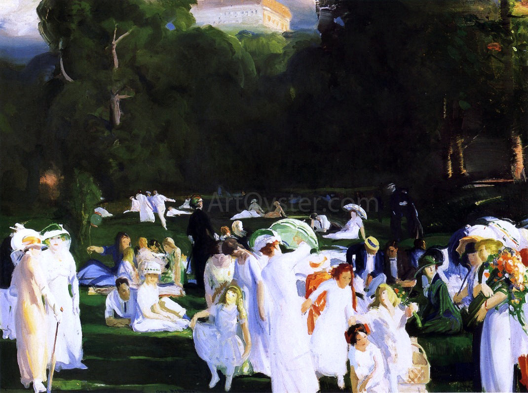 George Wesley Bellows Day in June - Canvas Print