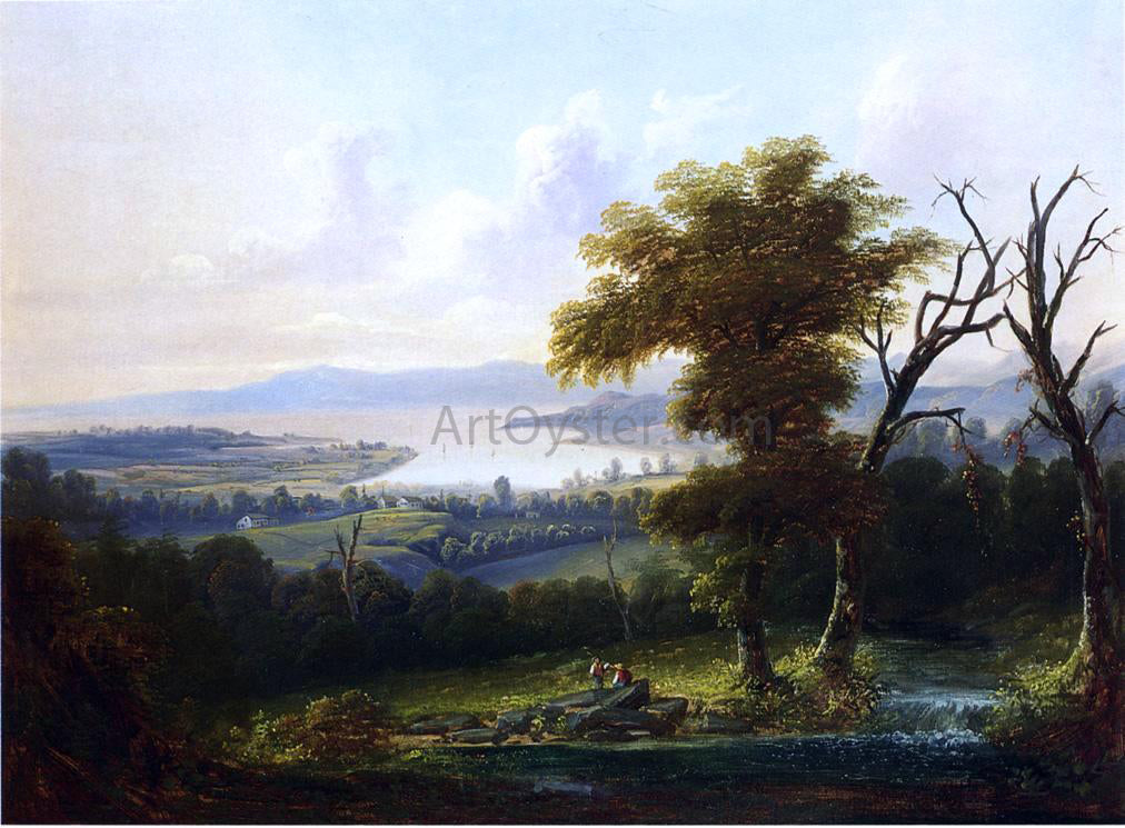 Hermann Fuechsel A Dream of New England - Canvas Print