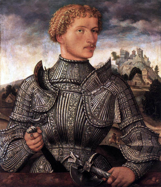 Unknown (2) Masters A Knight of the Rehlinger Family - Canvas Print