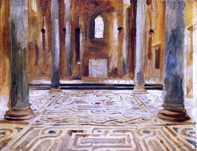 John Singer Sargent A Mosque, Cairo, 1891 - Canvas Print