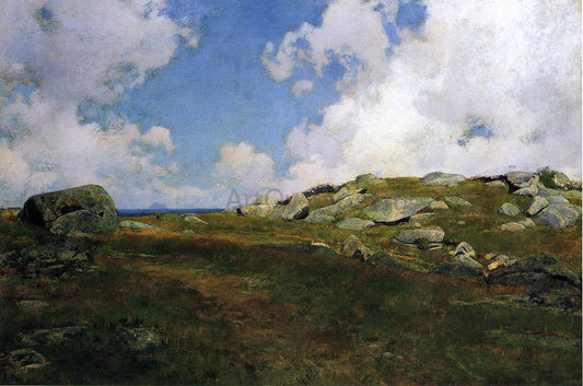 Joseph Rodefer De Camp A Murky Day - Canvas Print
