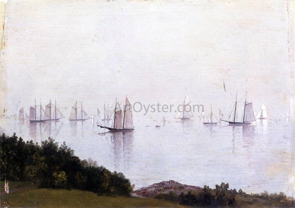 John Frederick Kensett A Newport Afternoon - Canvas Print
