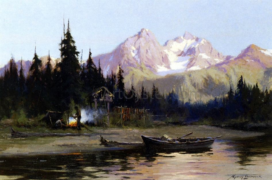 Sydney Laurence A Northern Frontier - Canvas Print