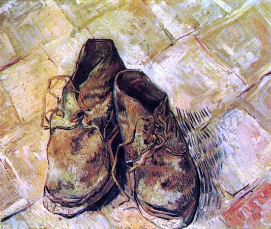 Vincent Van Gogh A Pair of Shoes - Canvas Print