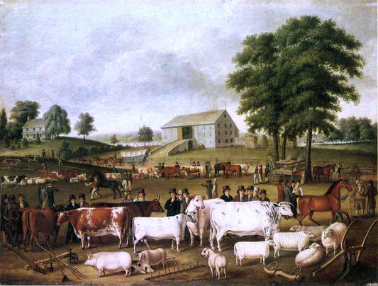 Sr John Archibald Woodside A Pennsylvania Country Fair - Canvas Print