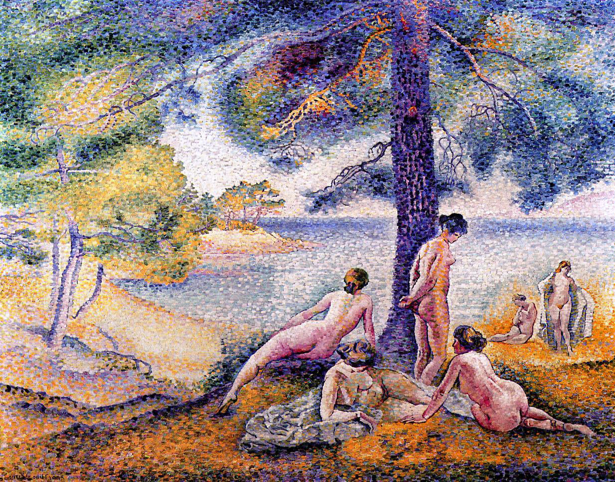 Henri Edmond Cross Place in the Shade - Canvas Print