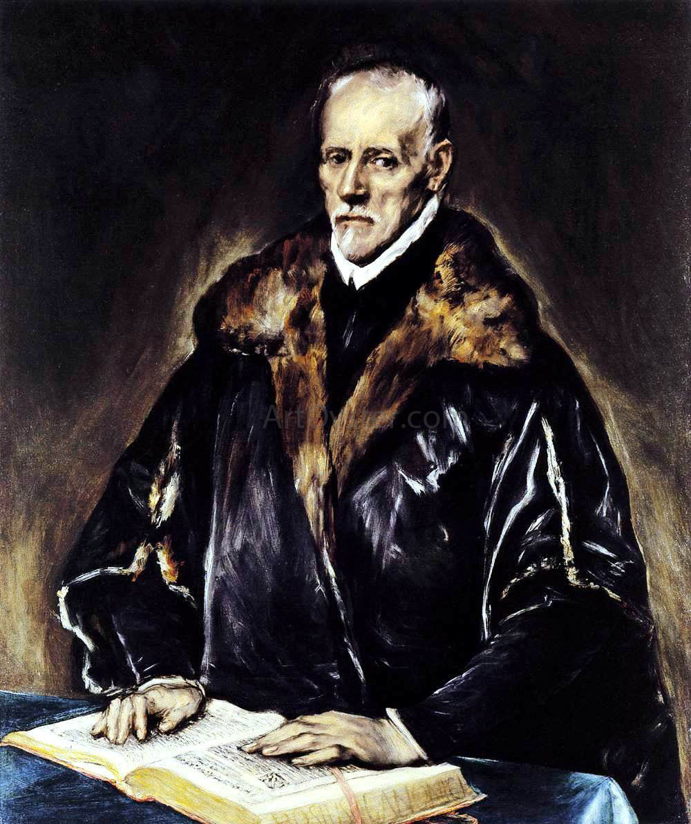 El Greco Prelate - Canvas Print