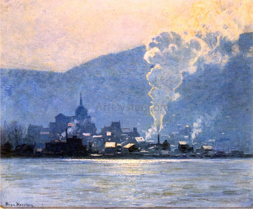 Lowell Birge Harrison A Puff of Steam - Canvas Print