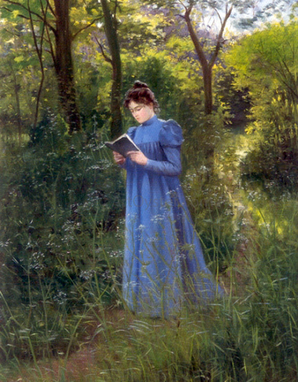 Paul-Marie Lapierre-Renouard A Quiet Moment - Canvas Print